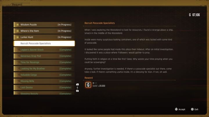 2 - Stellar Blade: Recruit Passcode Specialists quest puzzle - Puzzles - Stellar Blade Guide
