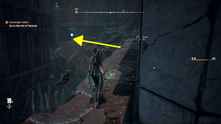 You'll reach a small water reservoir - Stellar Blade: Tumbler Expansion Modules map - Secrets and Collectibles - Stellar Blade Guide