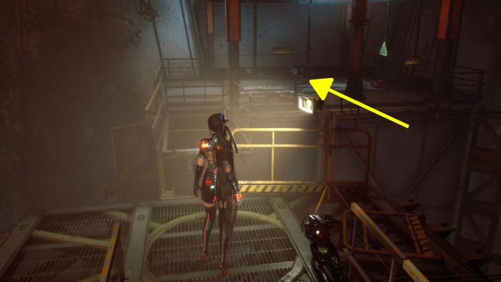 Reach the Laboratory Ruins - it's a bigger room with a large number of balconies, where you often have to jump and occasionally run on the walls - Stellar Blade: Tumbler Expansion Modules map - Secrets and Collectibles - Stellar Blade Guide