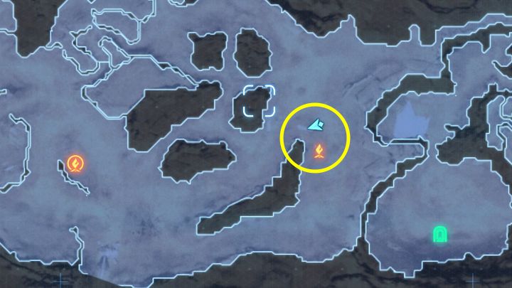 Wait for double jump to be unlocked thanks to progress in the main story and travel to the camp in the southern part of the map - Stellar Blade: All Cans map - Secrets and Collectibles - Stellar Blade Guide