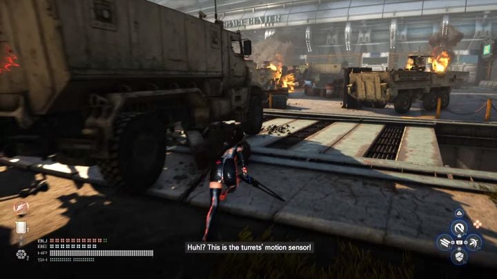 2 - Stellar Blade: How to avoid turrets in Raphael Space Center on Spire 4? - FAQ - Stellar Blade Guide