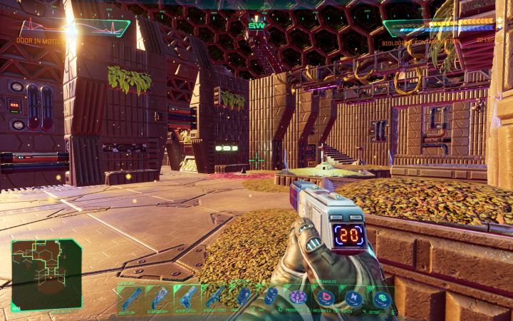 This is 1 out of the 3 covered locations that you will reach from the Executive deck - System Shock Remake: Interactive map - System Shock Remake: Basics - System Shock Remake Guide