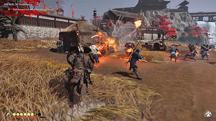 Reach the first locked gate - Ghost of Tsushima: The Fate Of Tsushima walkthrough - Act 2 - Ghost of Tsushima Guide, Walkthrough