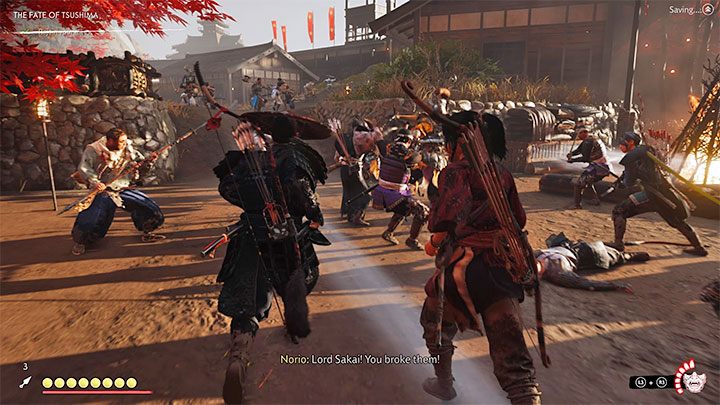 Use the hwacha launcher until all visible Mongols have been defeated - Ghost of Tsushima: The Fate Of Tsushima walkthrough - Act 2 - Ghost of Tsushima Guide, Walkthrough