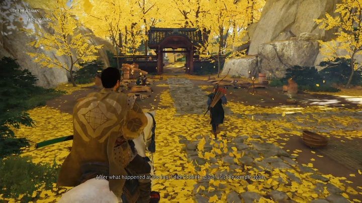 This quest starts with a journey with a woman - Ghost of Tsushima: The Headman walkthrough, A Masako Tale - A Masako Tale - Ghost of Tsushima Guide, Walkthrough