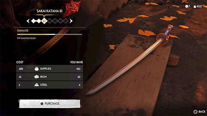Improving weapons and armor is meant to increase their stats, and as a result, this is a very important process because you can deal with opponents more easily and increase your chances of keeping the main character alive - Ghost of Tsushima: Tips and Tricks - Basics - Ghost of Tsushima Guide, Walkthrough