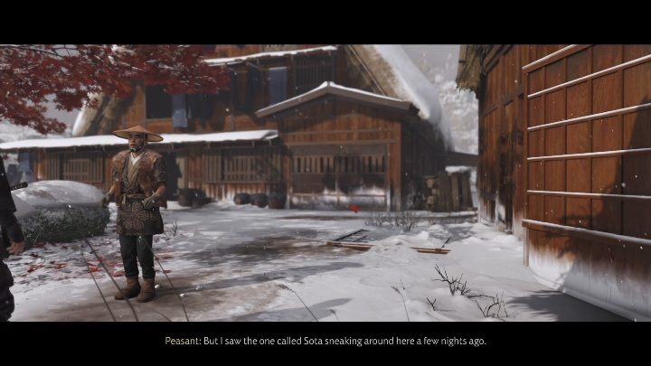 Your job is to search the town thoroughly - Ghost of Tsushima: Hidden in Snow walkthrough, Tales of Tsushima - Other tales - Ghost of Tsushima Guide, Walkthrough