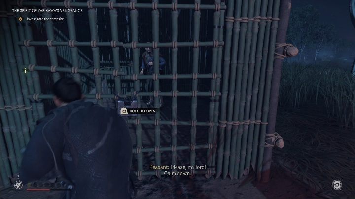 The next place you need to explore is by the bridge - Ghost of Tsushima: The Spirit of Yarikawas Vengeance walkthrough - Mythic Tales - Ghost of Tsushima Guide, Walkthrough