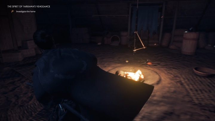 The next smoke will take you to an abandoned village - Ghost of Tsushima: The Spirit of Yarikawas Vengeance walkthrough - Mythic Tales - Ghost of Tsushima Guide, Walkthrough