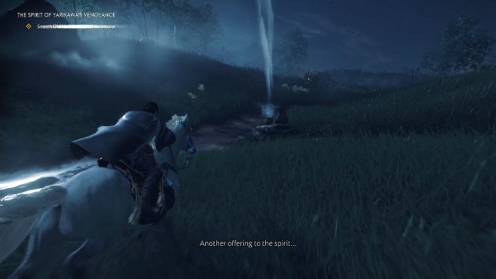 You will find the next letter near the path - Ghost of Tsushima: The Spirit of Yarikawas Vengeance walkthrough - Mythic Tales - Ghost of Tsushima Guide, Walkthrough