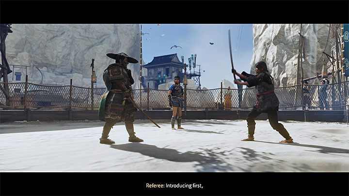After you complete the main mission Jin From Yarikawa in the Funes Refuge, you will unlock an optional mission associated with arena fights - Ghost of Tsushima Iki Island DLC: Iki Island map - activities - World Atlas - Ghost of Tsushima Guide, Walkthrough