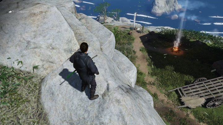 You will find this bamboo strike by the watchtower - Ghost of Tsushima: Bamboo Strikes, Toyotama Region secrets map, video guide - Toyotama Region - Ghost of Tsushima Guide, Walkthrough