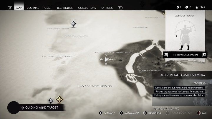 Location: Field of the Equinox Flower - Ghost of Tsushima: Shinto Shrines, Toyotama Region secrets map, video guide - Toyotama Region - Ghost of Tsushima Guide, Walkthrough