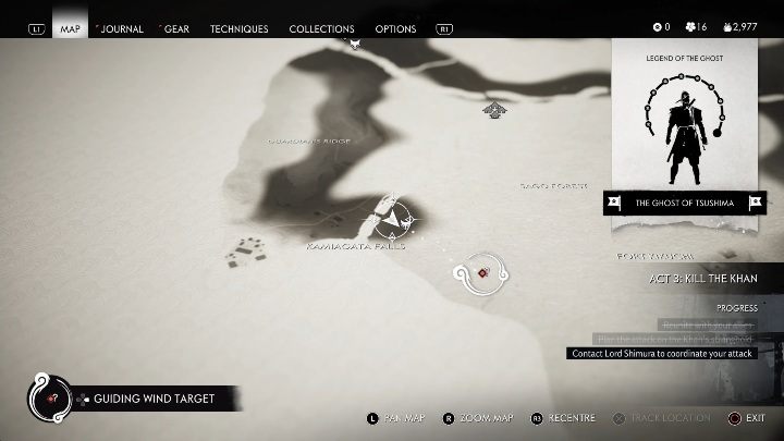 Location: Kamigata Falls - Ghost of Tsushima: Inari Shrines, Kamiagata Region secrets map, video guide - Kamiagata Region - Ghost of Tsushima Guide, Walkthrough