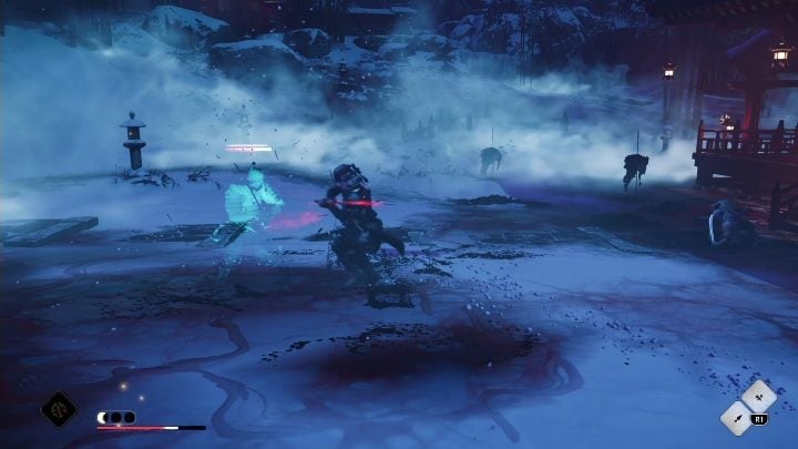 After talking to the monk, a number of enemies appear - GoT Legends: The Stranded Dead - Walkthrough - Ghost of Tsushima Guide, Walkthrough