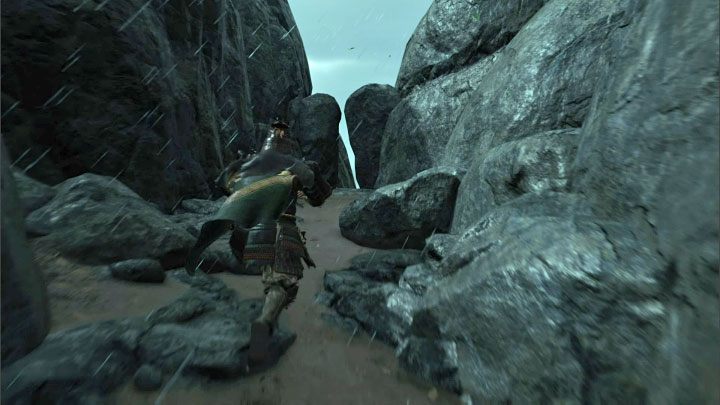 Getting to the shrine is a bit problematic because it is located high up in the air - Ghost of Tsushima Iki Island: Shrine in Shadow - Secrets and Collectibles - Ghost of Tsushima Guide, Walkthrough