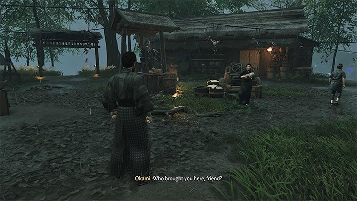 Take the path that leads to the huts in the lower part of the temple - Ghost of Tsushima Iki Island: Caretakers of the Eagle - walkthrough - Side Quests - Ghost of Tsushima Guide, Walkthrough