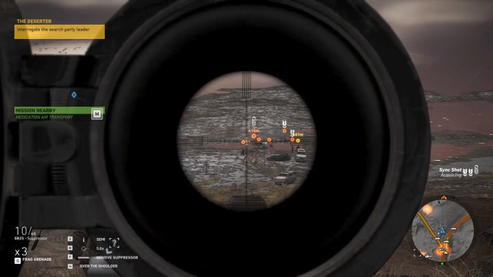 Example location where it is easy to eliminate a target that is at least 400 meters away. - How to unlock Long Shot trophy in Ghost Recon: Wildlands? - Achievements / Trophies - Tom Clancys Ghost Recon: Wildlands Game Guide