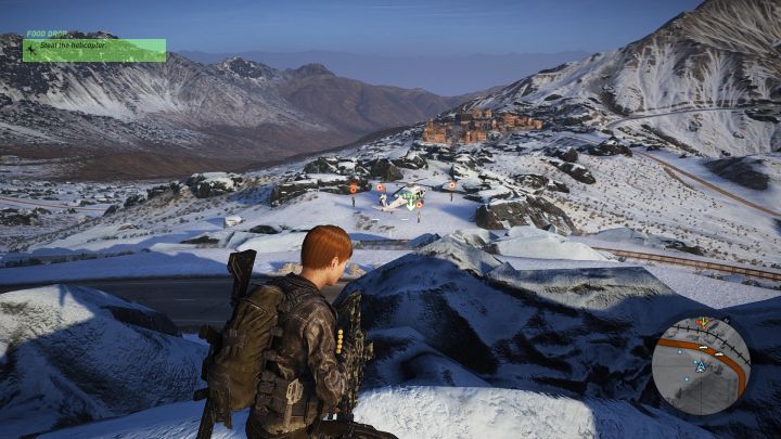 One of the places in which you can find a chopper to steal. - How to unlock Pull! trophy in Ghost Recon: Wildlands? - Achievements / Trophies - Tom Clancys Ghost Recon: Wildlands Game Guide