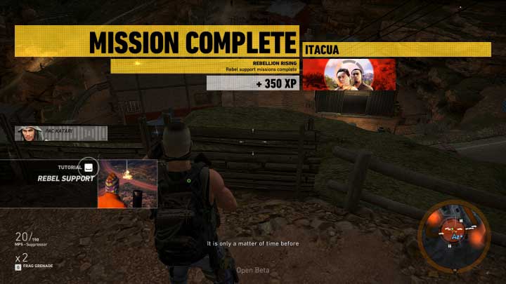 If the time runs out and the radio is still intact, you finish the mission - Rebelion Rising | Itacua Walkthrough - Itacua - Tom Clancys Ghost Recon: Wildlands Game Guide