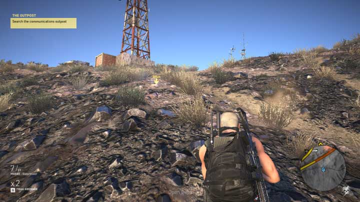 In the mission The Outpost your task is to get to a laptop that is inside of a strictly guarded base - The Outpost | Montuyoc Walkthrough - Montuyoc - Tom Clancys Ghost Recon: Wildlands Game Guide