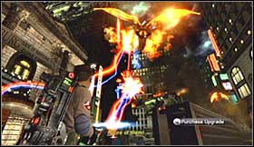 Obviously you'll have to use your PKE meter to scan the creature - Level 2: Times Square - part 1 - Walkthrough - Ghostbusters The Video Game - Game Guide and Walkthrough