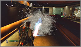 Once you're inside ignore smaller creatures for the time being and proceed directly to a reception desk - Level 2: Times Square - part 2 - Walkthrough - Ghostbusters The Video Game - Game Guide and Walkthrough