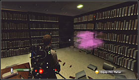 Proceed towards the only available exit - Level 3: Public Library - part 1 - Walkthrough - Ghostbusters The Video Game - Game Guide and Walkthrough
