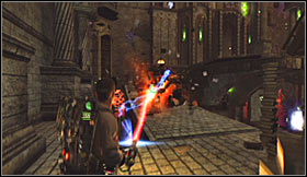 Go back to the main hall with other portals - Level 3: Public Library - part 3 - Walkthrough - Ghostbusters The Video Game - Game Guide and Walkthrough