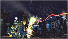 This fight has two main phases and you'll be dealing with them alternately - Level 4: Museum of History - part 2 - Walkthrough - Ghostbusters The Video Game - Game Guide and Walkthrough