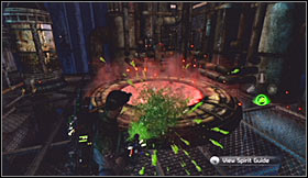 Each time The Chairman has suffered some injuries it'll retreat and you'll be forced to deal with smaller creatures - Level 4: Museum of History - part 2 - Walkthrough - Ghostbusters The Video Game - Game Guide and Walkthrough