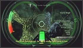 You should now examine the gate where Ecto 1 is currently parked - Level 7: Central Park Cemetery - part 3 - Walkthrough - Ghostbusters The Video Game - Game Guide and Walkthrough