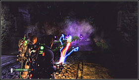 I would recommend that you focus most of your attacks on the Cultist ghosts - Level 7: Central Park Cemetery - part 3 - Walkthrough - Ghostbusters The Video Game - Game Guide and Walkthrough
