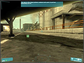 You should be able to reach a small platform very soon - [Mission 01] Contact! - Warm-up - [Mission 01] Contact! - Ghost Recon: Advanced Warfighter - Game Guide and Walkthrough