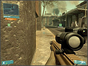 Sadly, you won't be able to reach your destination just yet - [Mission 01] Contact! - Objective: Reach your Team members - [Mission 01] Contact! - Ghost Recon: Advanced Warfighter - Game Guide and Walkthrough