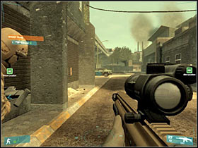 Be careful - [Mission 01] Contact! - Objective: Reach your Team members - [Mission 01] Contact! - Ghost Recon: Advanced Warfighter - Game Guide and Walkthrough