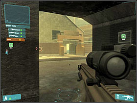 You should be able to reach a new section of the map very soon (#1) - [Mission 01] Contact! - Objective: Destroy anti-air threats - [Mission 01] Contact! - Ghost Recon: Advanced Warfighter - Game Guide and Walkthrough