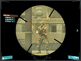 I would recommend that you use the tactical map frequently - [Mission 02] Coup d'etat - Objective: Reach VIP1's position - [Mission 02] Coup d'etat - Ghost Recon: Advanced Warfighter - Game Guide and Walkthrough