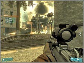 6 - [Mission 02] Coup d'etat - Objective: Create a diversion - [Mission 02] Coup d'etat - Ghost Recon: Advanced Warfighter - Game Guide and Walkthrough