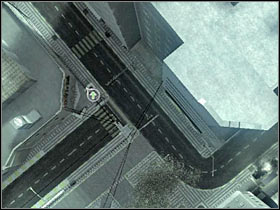 Head on to the small alley (alone) - [Mission 03] VIP 2 is down - Objective: Destroy the ADAT'S - [Mission 03] VIP 2 is down - Ghost Recon: Advanced Warfighter - Game Guide and Walkthrough