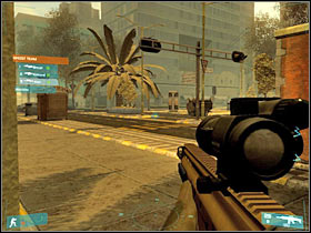 You shouldn't have any major problems locating the first ADAT (#1) - [Mission 03] VIP 2 is down - Objective: Destroy the ADAT'S - [Mission 03] VIP 2 is down - Ghost Recon: Advanced Warfighter - Game Guide and Walkthrough