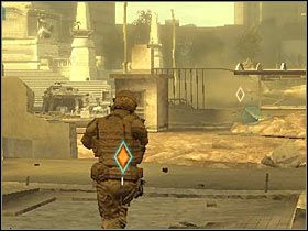 Once you've secured the whole area, start moving towards the Blackhawk (#1) - [Mission 03] VIP 2 is down - Objective: Extract with your team - [Mission 03] VIP 2 is down - Ghost Recon: Advanced Warfighter - Game Guide and Walkthrough