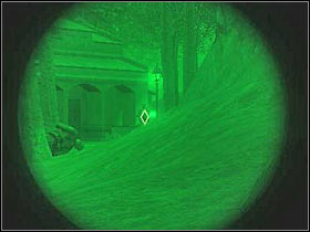 There's a small path leading to the castle - [Mission 05] Mayday! Mayday! - Objective: Destroy artillery units - [Mission 05] Mayday! Mayday! - Ghost Recon: Advanced Warfighter - Game Guide and Walkthrough