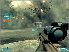 You will be given a full control over the tanks in just a few seconds - [Mission 06] Ready for bear - Objective: Lead tanks to camp exit - [Mission 06] Ready for bear - Ghost Recon: Advanced Warfighter - Game Guide and Walkthrough