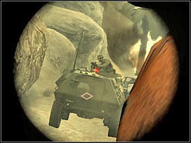 I guess I don't have to remind you to be very careful - [Mission 07] Quarterback - Objective: Reach Salvatore's position - [Mission 07] Quarterback - Ghost Recon: Advanced Warfighter - Game Guide and Walkthrough