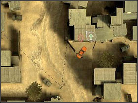 You shouldn't have any problems locating your current objective (#1) - [Mission 07] Quarterback - Objective: Reach Salvatore's position - [Mission 07] Quarterback - Ghost Recon: Advanced Warfighter - Game Guide and Walkthrough