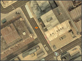 The best way to eliminate both terrorists would be to lean out carefully (#1) - [Mission 08] Guardrail IX - Objective: Recover the football - [Mission 08] Guardrail IX - Ghost Recon: Advanced Warfighter - Game Guide and Walkthrough