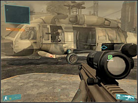 5 - [Mission 08] Guardrail IX - Objective: Reach the drop point - [Mission 08] Guardrail IX - Ghost Recon: Advanced Warfighter - Game Guide and Walkthrough