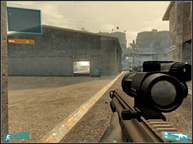 Start moving towards the designated extraction zone (#1) - [Mission 08] Guardrail IX - Objective: Reach extraction point - [Mission 08] Guardrail IX - Ghost Recon: Advanced Warfighter - Game Guide and Walkthrough