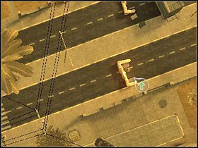 Make sure that no one's looking this way - [Mission 09] Bulldog - Objective: Clear convoy route - [Mission 09] Bulldog - Ghost Recon: Advanced Warfighter - Game Guide and Walkthrough